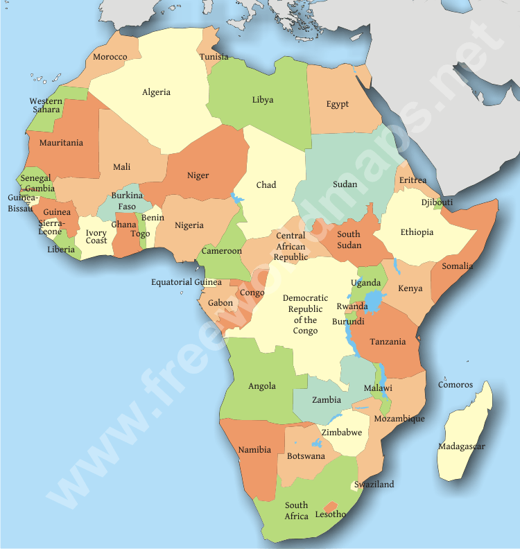 Africa countries