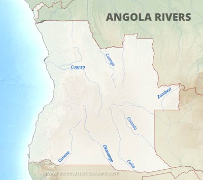 Angola rivers