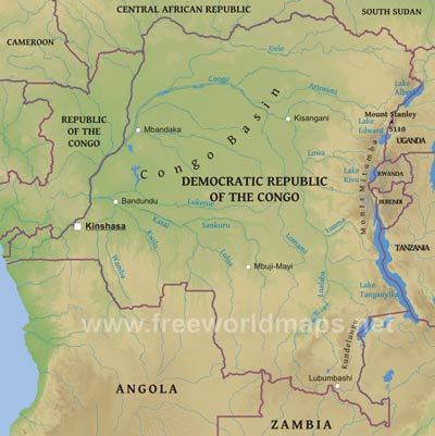 Geography of the Congo (DR)