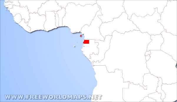 Equatorial Guinea location in Africa Equatorial Guinea location in Africa