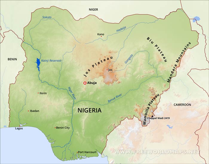 Nigeria Map