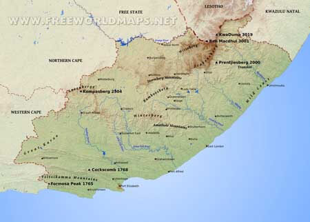 Eastern Cape geography Eastern Cape geography