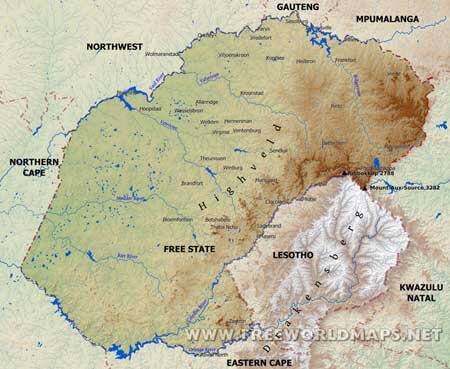 Free State geography