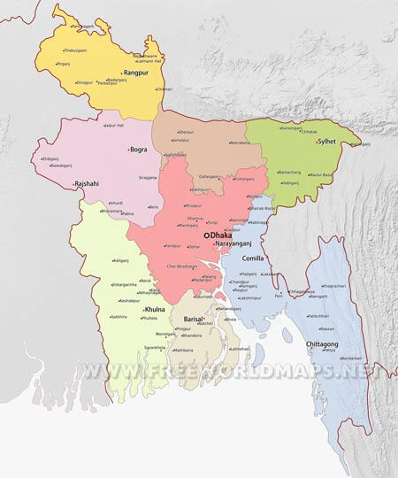 Bangladesh cities