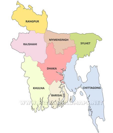 Bangladesh divisions