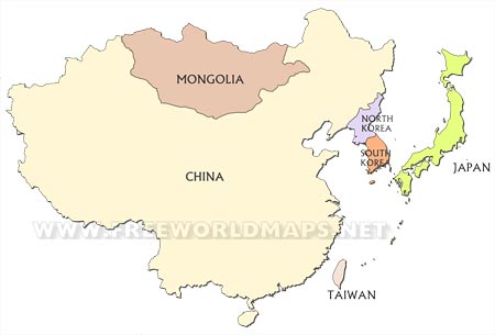 East Asia countries