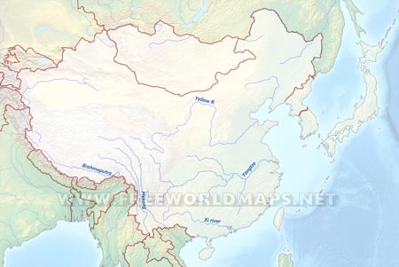 East Asia rivers East Asia rivers