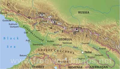 Georgia geography Georgia geography