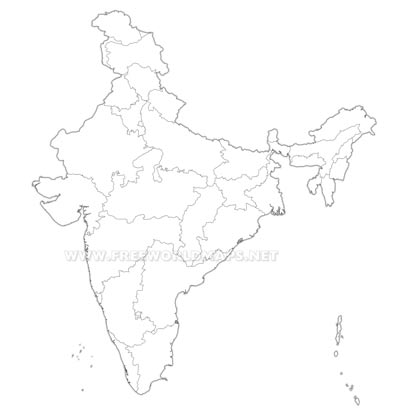 India blank map HD India blank map HD