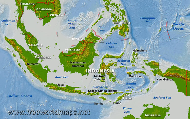 Indonesia geography