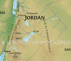 Jordan geography