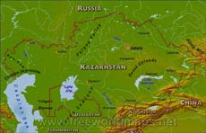 Kazakhstan geography