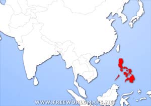 Philippines location map
