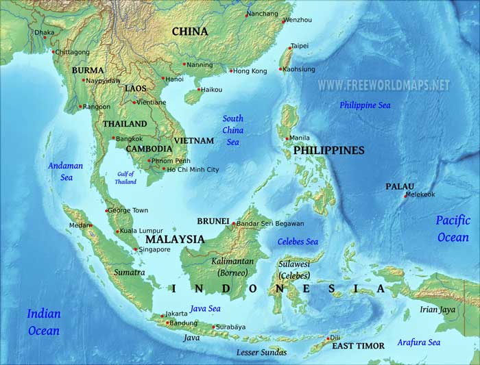 Southeast Asia geography Southeast Asia geography