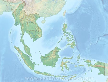 Southeast Asia HD map Southeast Asia HD map