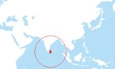 Sri Lanka location map