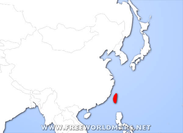 Taiwan location in Asia Taiwan location in Asia