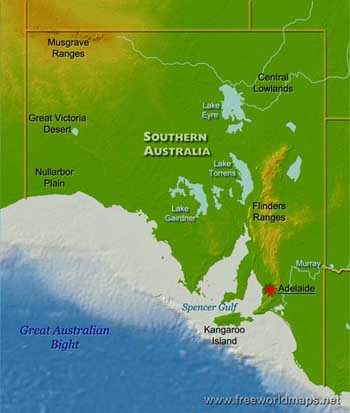 South Australia geography