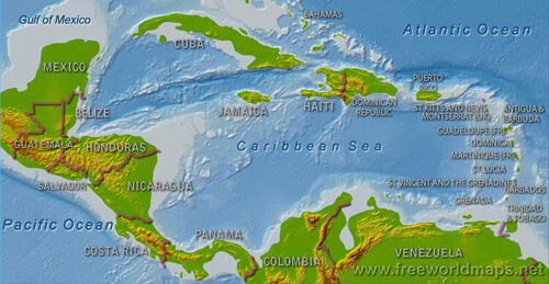 Caribbean geography