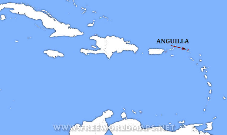 Anguilla location map