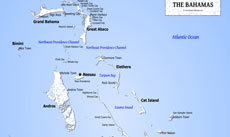 Bahamas map