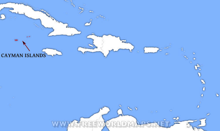 Cayman Islands location map