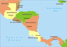Central America countries