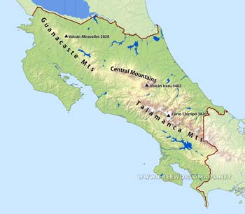 Costa Rica mountains