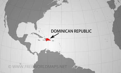 Dominican Republic location map