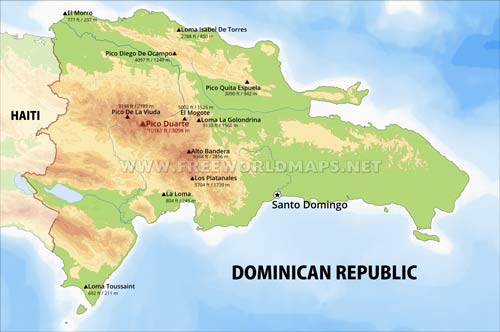 Dominican Republic mountains