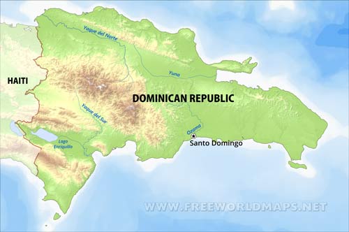 Dominican Republic lakes and rivers
