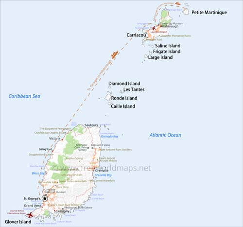 Grenada tourist attractions