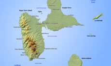 Guadeloupe map Guadeloupe map