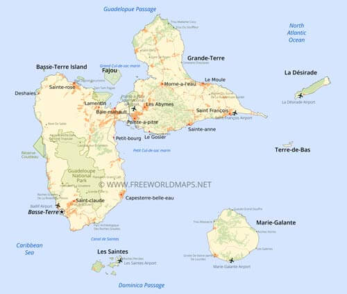 Guadeloupe tourist attractions