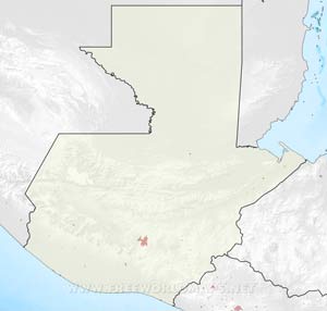 Guatemala blank map