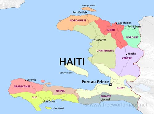 Haiti departments