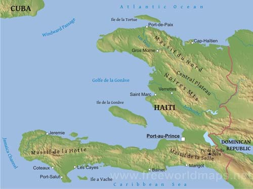 Haiti geography