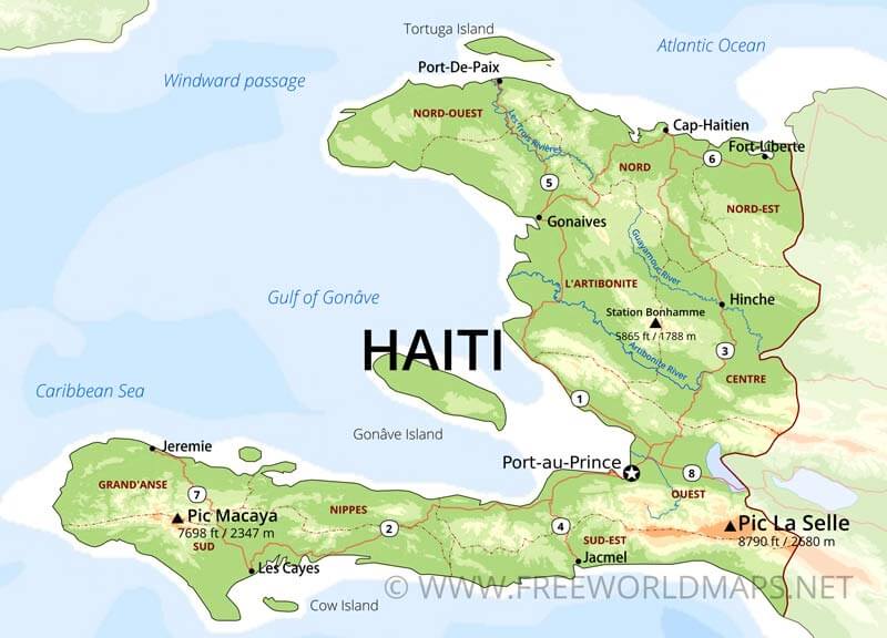 Haiti Map