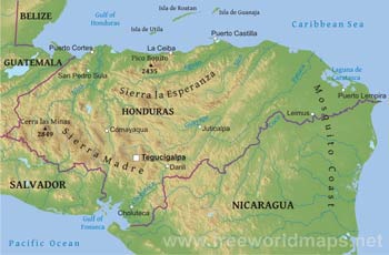 Honduras geography
