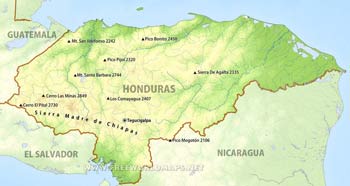 Honduras mountains