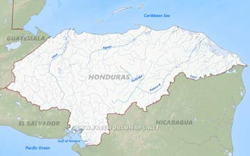 Honduras hygrography