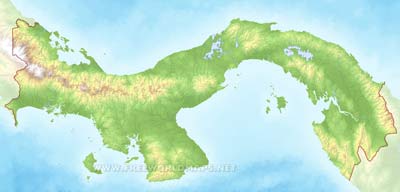 Panama HD map