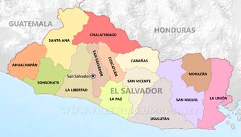 Salvador departments