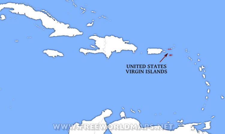 United States Virgin Islands location map United States Virgin Islands location map