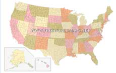 US counties
