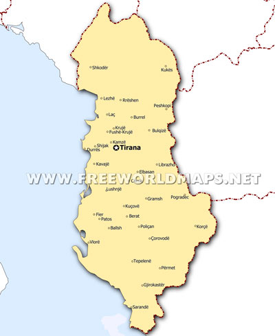 Albania cities