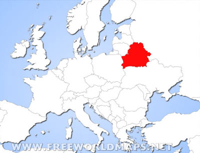 Belarus location map