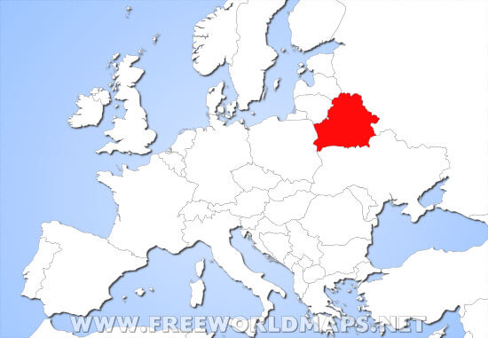 Belarus location map