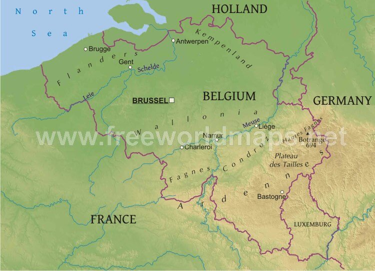 Belgium geography Belgium geography