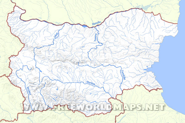 Bulgaria rivers